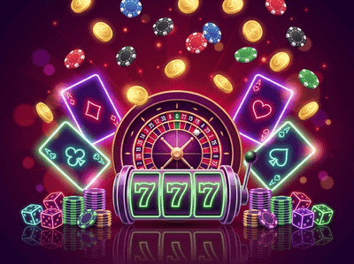 A sleek digital interface showcasing a premium online gaming and betting experience